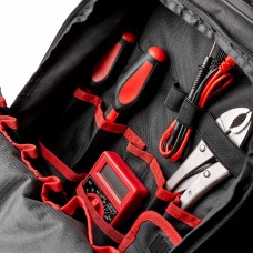 Vancouver Canucks 18'' Premium Wheeled Tool Bag - Black
