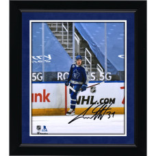 Фото с автографом Auston Matthews Toronto Maple Leafs Fanatics Authentic 8" x 10" Reverse Retro Jersey Goal Celebration Фото с автографом Auston Matthews Toronto Maple Leafs Fanatics Authentic 8" x 10" Reverse Retro Jersey Goal Celebration