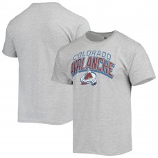 Mens Heathered Gray Colorado Avalanche Classic Fit T-Shirt