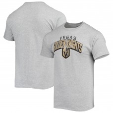 Mens Heathered Gray Vegas Golden Knights Classic Fit T-Shirt