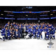 Unsigned Tampa Bay Lightning Fanatics Authentic 2021 Stanley Cup Champions Team Celebration Photograph