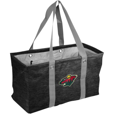 Minnesota Wild Crosshatch Picnic Caddy Tote Bag