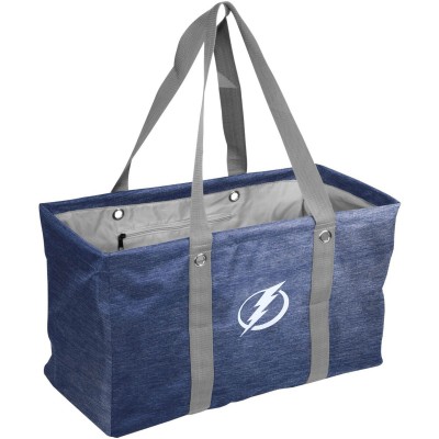 Tampa Bay Lightning Crosshatch Picnic Caddy Tote Bag