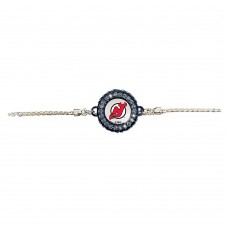 New Jersey Devils Womens Swarovski Bracelet
