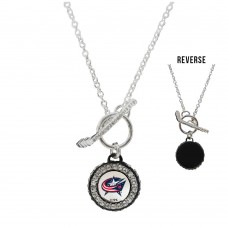 Женская Columbus Blue Jackets Swarovski Necklace Женская Columbus Blue Jackets Swarovski Necklace