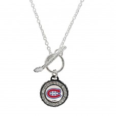 Montreal Canadiens Womens Swarovski Necklace