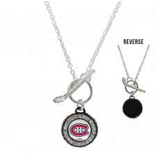 Montreal Canadiens Womens Swarovski Necklace