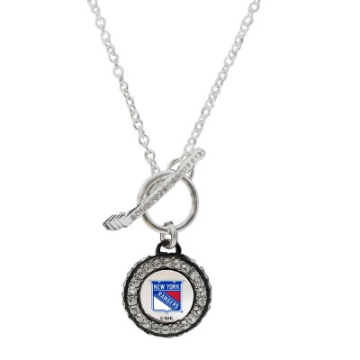WoNew York Rangers Swarovski Necklace