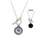 WoNew York Rangers Swarovski Necklace
