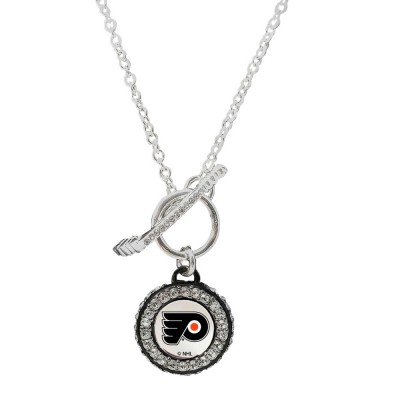 Philadelphia Flyers Womens Swarovski Necklace