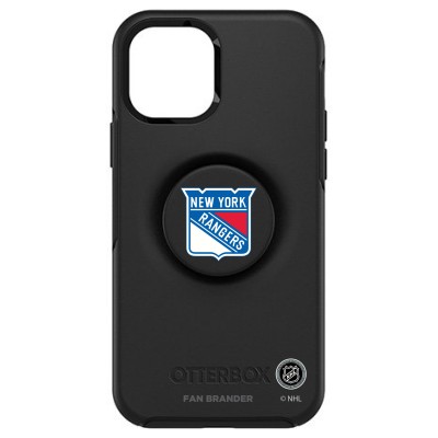 Чехол на телефон New York Rangers OtterBox Otter+Pop PopSocket Symmetry iPhone - Black