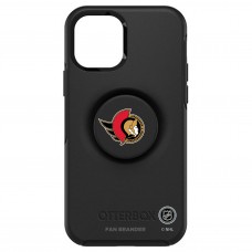 Чехол на iPhone NHL Ottawa Senators OtterBox Otter+Pop PopSocket Symmetry - Black