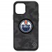 Edmonton Oilers OtterBox Otter+Pop PopSocket Symmetry Camo Design iPhone Case - Black