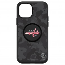 Чехол на iPhone NHL Washington Capitals OtterBox Otter+Pop PopSocket Symmetry Camo Design - Black