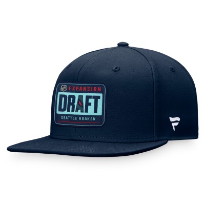 Бейсболка Seattle Kraken 2021 NHL Expansion Draft - Navy