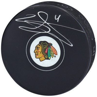 Шайба с автографом Seth Jones Chicago Blackhawks Fanatics Authentic
