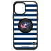Columbus Blue Jackets OtterBox Otter+Pop PopSocket Symmetry Stripe Design iPhone Case - Black