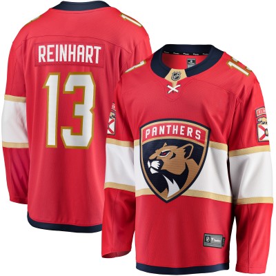Джерси Florida Panthers Sam Reinhart Fanatics Red Breakaway