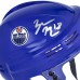 Шлем Zach Hyman Edmonton Oilers Authentic Autographed Blue Mini