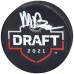 Шайба с автографом Matty Beniers Seattle Kraken Autographed Fanatics Authentic 2021 NHL Draft Logo