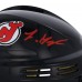 Autographed New Jersey Devils Luke Hughes Fanatics Authentic Black Mini Helmet