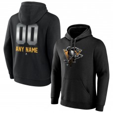 Pittsburgh Penguins Black Personalized Midnight Mascot Logo Pullover Hoodie Pittsburgh Penguins Black Personalized Midnight Mascot Logo Pullover Hoodie