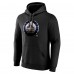 Толстовка Winnipeg Jets Black Personalized Midnight Mascot Logo