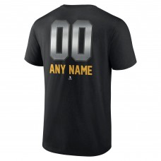 Anaheim Ducks Personalized Midnight Mascot Logo T-Shirt - Black