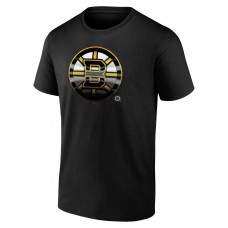 Футболка Boston Bruins Personalized Midnight Mascot Logo - Black