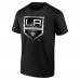 Футболка Los Angeles Kings Personalized Midnight Mascot Logo - Black