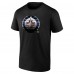 Футболка Winnipeg Jets Personalized Midnight Mascot Logo - Black