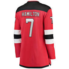Женская джерси New Devils Dougie Hamilton Fanatics Red Breakaway