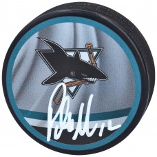 Шайба Patrick Marleau San Jose Sharks Fanatics Authentic Autographed Reverse Retro Logo