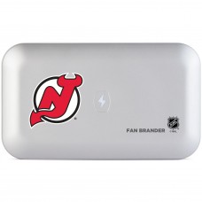 New Jersey Devils PhoneSoap 3 UV Phone Sanitizer & Charger - White
