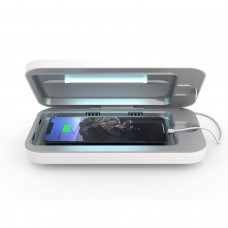 San Jose Sharks PhoneSoap 3 UV Phone Sanitizer & Charger - White