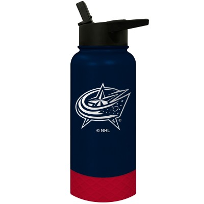 Бутылка для воды Columbus Blue Jackets 32oz. Logo Thirst Hydration