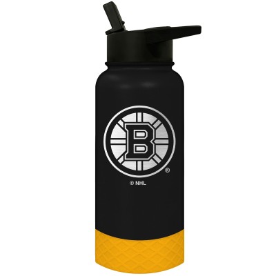 Boston Bruins 32oz. Logo Thirst Hydration Water Bottle