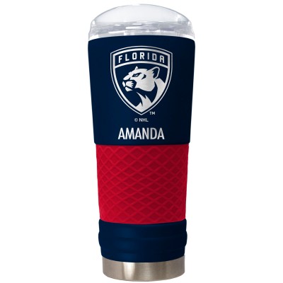Именной стакан Florida Panthers 24oz. Team Color Draft