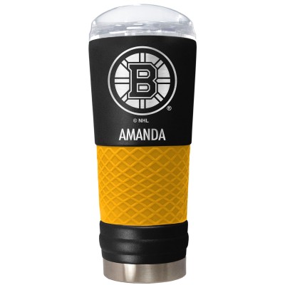 Boston Bruins 24oz. Personalized Team Color Draft Tumbler