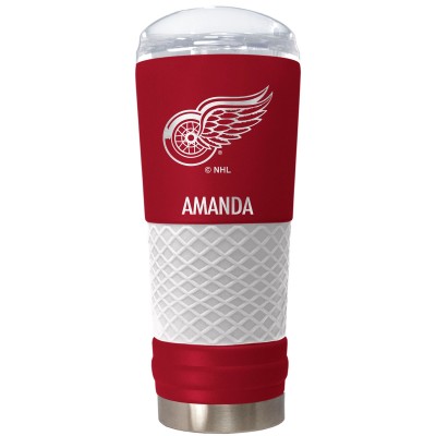 Именной стакан Detroit Red Wings 24oz. Team Color Draft