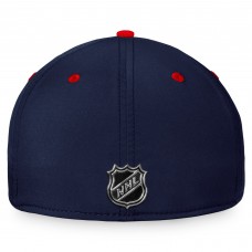 Washington Capitals 2022 NHL Draft Authentic Pro Flex Hat - Navy/Red
