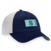 Seattle Kraken Fanatics Deep Sea Blue/White Authentic Pro Rink Trucker Snapback Hat