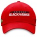 Бейсболка Chicago Blackhawks Authentic Pro Rink - Red