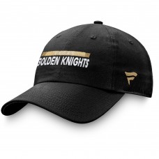 Vegas Golden Knights Authentic Pro Rink Adjustable Hat - Black