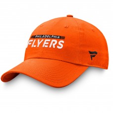 Philadelphia Flyers Authentic Pro Rink Adjustable Hat - Orange