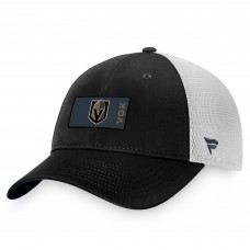 Бейсболка Vegas Golden Knights Authentic Pro Rink Trucker - Black/White