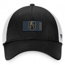 Бейсболка Vegas Golden Knights Authentic Pro Rink Trucker - Black/White