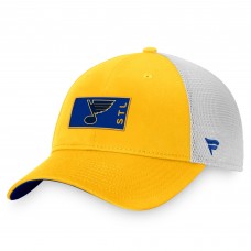 Бейсболка St. Louis Blues Authentic Pro Rink Trucker - Gold/White