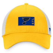 Бейсболка St. Louis Blues Authentic Pro Rink Trucker - Gold/White