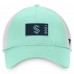 Seattle Kraken Fanatics Light Blue/White Authentic Pro Rink Trucker Snapback Hat